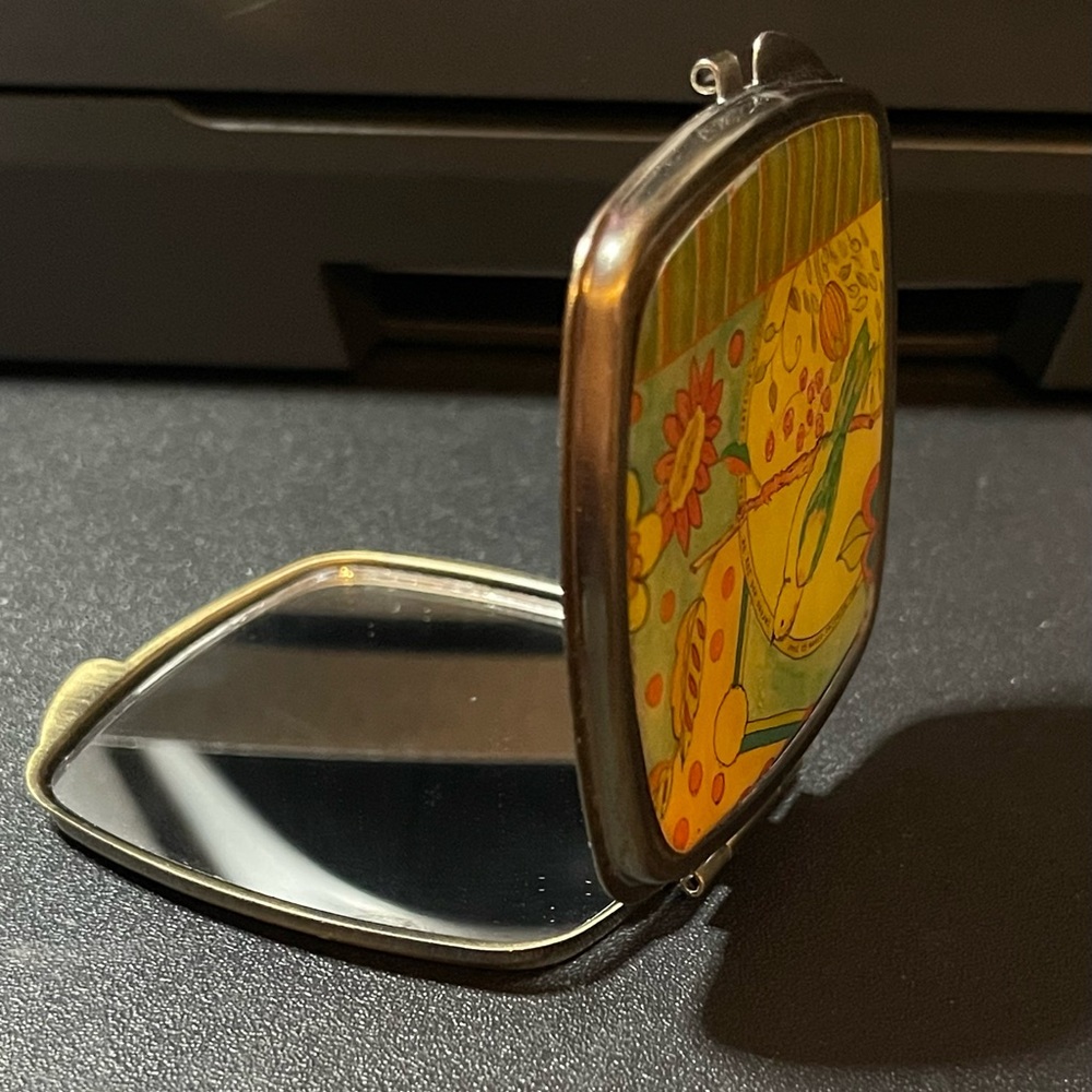 Vintage Colorful Compact by Terri Conrad